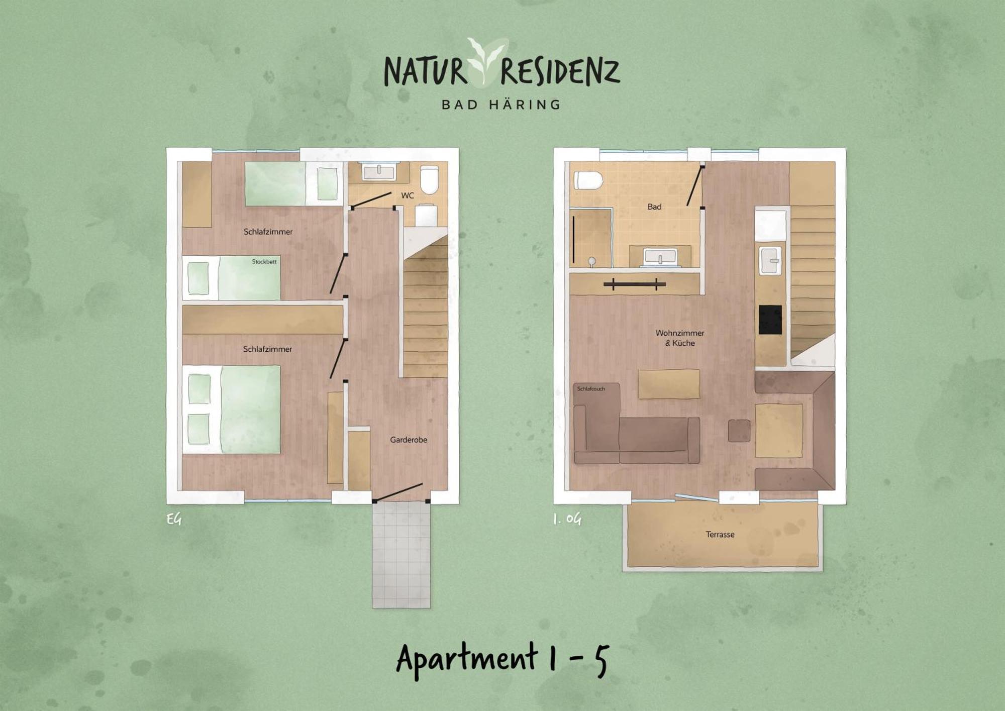 Natur Residenz Бад Хэринг Экстерьер фото
